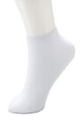 New 6-12 Pairs Ankle Quarter Crew Socks Cotton Casual Mens Womens Low Cut White