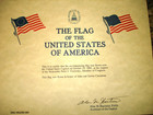 U s  Capitol Buiding Flown Honor Usa Flag Complete With Provenance
