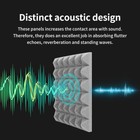 12 96pack 12 x12 x2  Acoustic Foam Panel Pyramid Studio Soundproof Wall Tile Usa