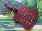 Vtg - Pga Tour Bag Tag - 1999 British Open - Carnoustie Golf Links - Club Gc