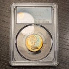 Pr66 1967 Canada Silver Lynx 25 Cent Proof  Pcgs Trueview- Nicely Rainbow Toned