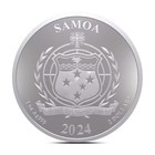 2024 1 Oz Samoa Morgan Union Dollar Silver Coin  bu 