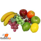 Artificial Fruit Mix Fake Fruit Realistic Lifelike Hand Made Decoration 12pcs