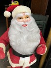 Vintage Superior Display Santa Claus Christmas Store Display 7up - 48    H X 21   w