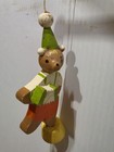 Vintage Irmi Original Hand Painted Wooden  801 Circus Nursery Musical Mobile