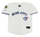 Joe Carter 1993 Toronto Blue Jays Cooperstown World Series Jersey Men s  l-xl 