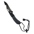 Scuba Choice Foldable Low Volume Black Blade Point Tip Bcd Knife