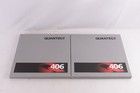 Lot Of Two Quantegy 406 Reel-to-reel Tapes  1 4 Inch Wide X 10 5  Metal Reel