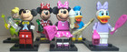 Custom Lego Disney Mickey Mouse   Friends  Tinkerbell Minifigures 6 Pack