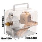 Hamster Carrier Ventilation Outing Case For Small Pet Transparent Carefully