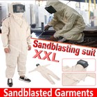 Large Sandblasting Clothing Safety Work Overalls Breathable Protective Coveralls