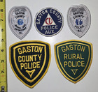 Lot Of 5 Gaston County Sheriff Nc Police Patches Gastonia North Carolina