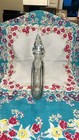Rare Antique Large Guerlain Empty Art  Glass Apothecary Bottle Perfume