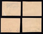 1935 Balisea Brooklyn And Long Island Stamp Exhibit Association 4 Poster Stamps