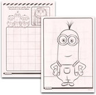 Despicable Me Minions Coloring Book With Stickers   100 Minions Stickers