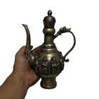 Beautiful Ancient Chinese Bronze Figures Carved Motifs Jar Ewer