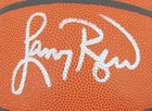 Larry Bird Hof Autographed Wilson Nba Basketball Boston Celtics Jsa 183125