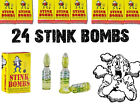 Rotten Puke Egg Smell Prank Fart Stink Bombs  24 Vials - 8 Boxes Of 3   Gag