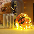 Battery Operated Led Fairy String Lights Lamp Christmas Party Wedding Home Decor