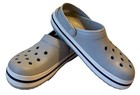 Crocs Crocband Clog Gray Rubber Slip-on Lightweight Unisex 6 Men  8 Women Euc