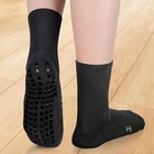 Grip Socks For Kids 4-16 Years Old  Youth Boys   8-11 Years  4 Pairs Black 