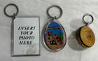 Lot Of 3 Vintage Keychain South Of The Border Sand Moves  Photo Holder  Hat