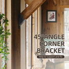 45-degree Angle Bracket For 2x4   Pergola Angle Support Bracket For Wood Post