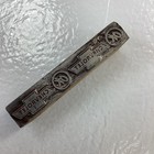 Vintage Chevrolet Letterpress Printing Block Advertising Set