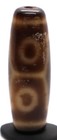 Ancient Himalayan Tibetan Nepalese Four Eye Dzi Agate Stone Bead Amulet Pendant