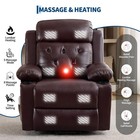 Oversized Power Lift Recliner Chair For Elderly Electric Lift Chair With Massage