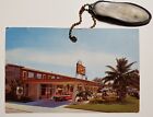 Fl Ocean View Motel Key West   Mini Mans Shoe With Sand Key Chain Postcard Dw1