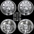 19 5 X 7 5 10 Lug Bolt On Stainless Steel Dual Wheel Simulators Rim Cover Liners