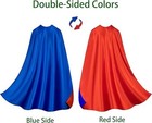 Adult Superhero Cape   Mask Set - Double-sided Super Hero Capes And Masks For Me