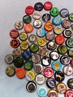Lot Of 80  Beer Bottle Caps  Mixed Colorful Dented non Dented