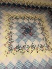 Vintage Hand Stitched Quilt  80   x80    