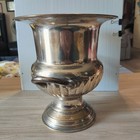 Vintage Silver Plated Champagne Bucket  Trophy Shaped Ice Bucket Made In Italy 