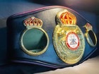 Wba World Boxing Association Championship Belt Leather Belt Custom Made Adult
