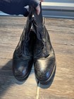 Vintage 90s Steel Toe  Biltrite Leather Military Combat Boots Size 10 5 Wide