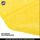 16x16 Edgeless Microfiber Towels 10 Pack Gold Car Detailing Cloths