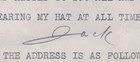 Jack Norworth - Typed Letter Signed 06 29 1942