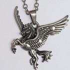 Pacific Giftware Mystica Pegasus Winged Flying Horse Necklace Pendant  New