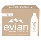 Evian Natural Spring Water 33 81 Fl Oz Bottles  12-pack 