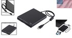 High-quality 3 5  Usb Floppy Diskette Drive 1 44mb Portable Fdd Black