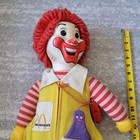 Vintage 1978 Ronald Mcdonald Doll By Hasbro     21    Plush Figure     Mcdonald   s Grim