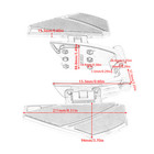 Rear Footboard Floorboard For Indian Challenger Chieftain Springfield Roadmaster