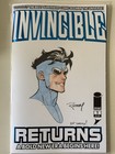 Invincible Returns 1 Signed Sketch Ryan Ottley Original Art 1st Sketch Coa 1 1