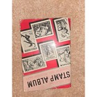 The Adventurer Stamp Album Around The World With Postage Stamps Vintage