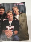 Nsync Magazine Poster Bb 1999 Y2k Boy Band Justin Timberlake - 98 Degrees 90s