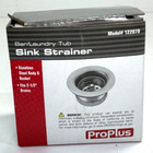 Proplus 122079 Bar Or Laundry Tub Sink Strainer Fits 2-1 2  Drains