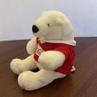 Coca Cola Polar Bear Plush 6  Stuffed Animal Toy 2021 Red Polo Shirt